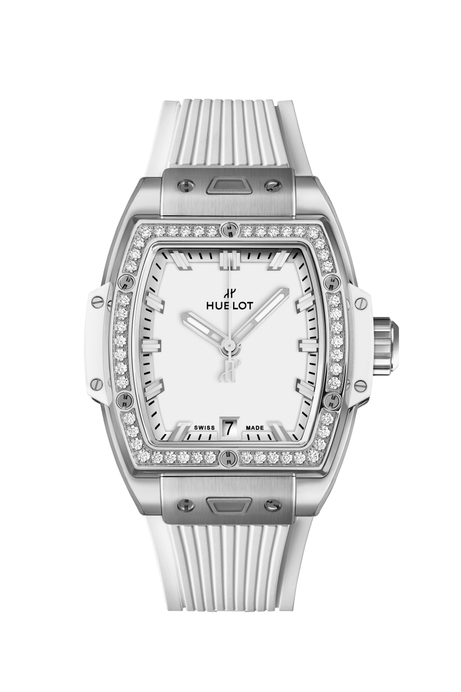 Spirit Of Big Bang Titanium White Diamonds 39 mm