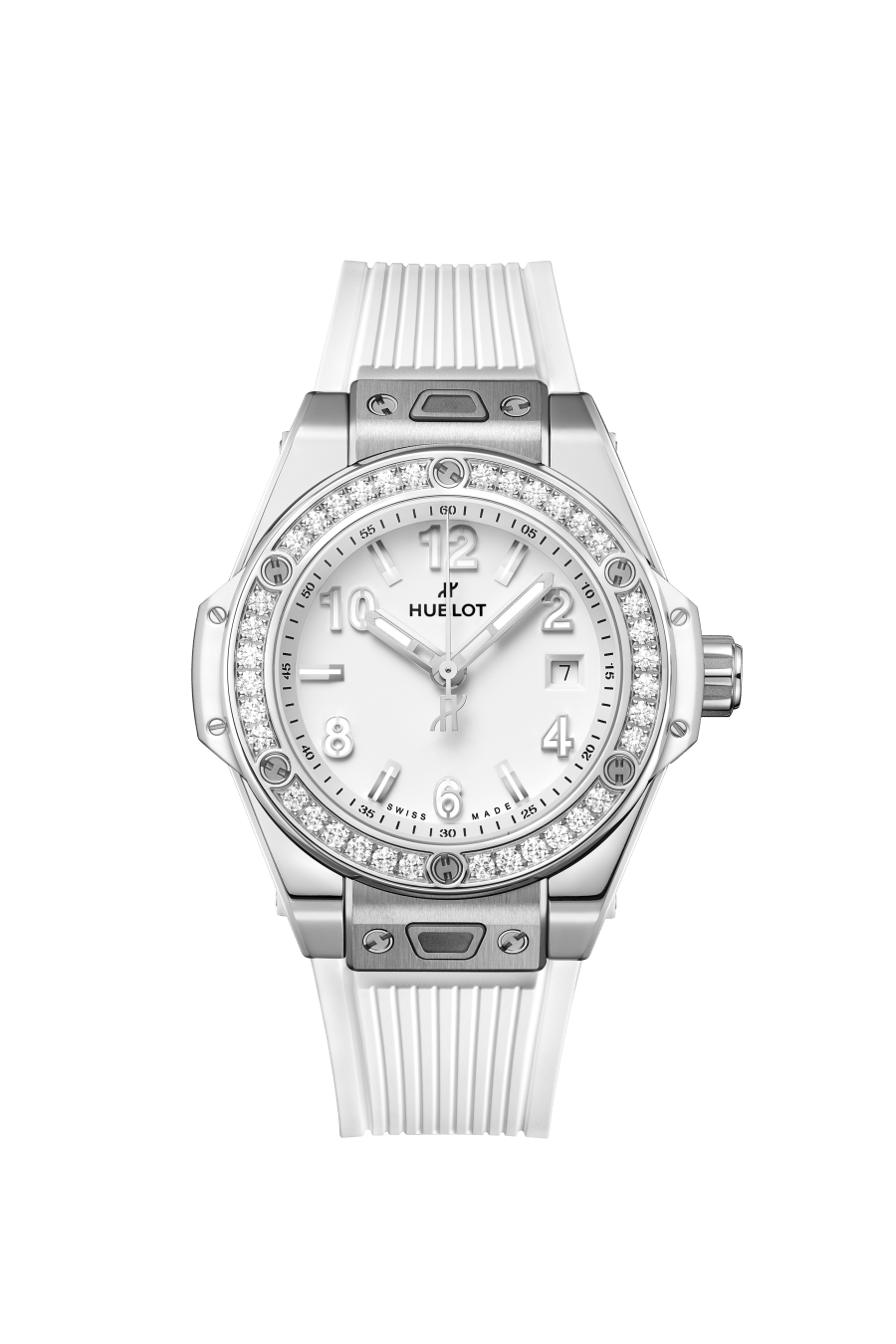 Big Bang One Click Steel White Diamonds 33 mm