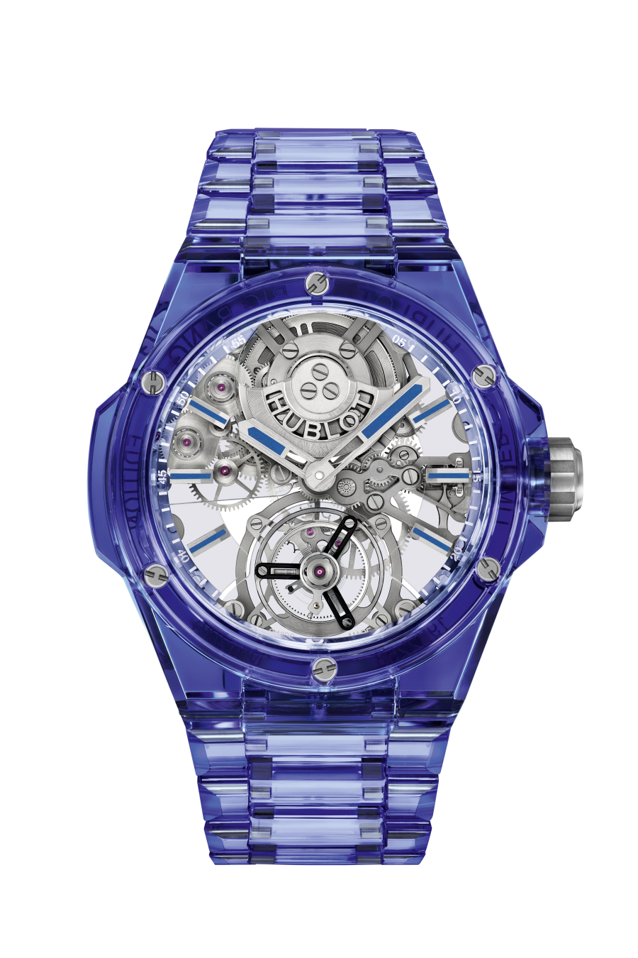Big Bang Integrated Tourbillon Full Blue Sapphire 43 mm
