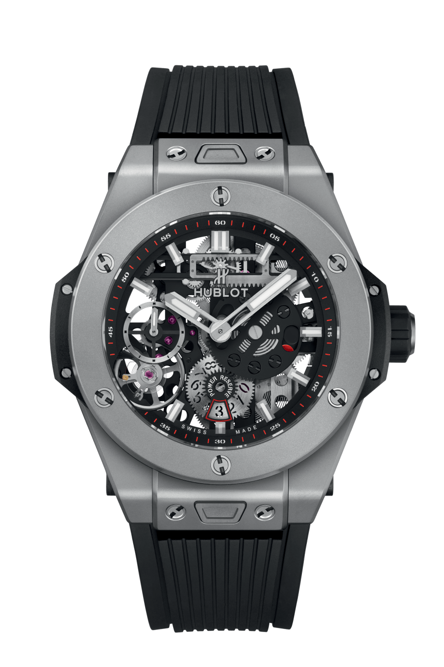 Big Bang MECA-10 Titanium 45 mm, front view 