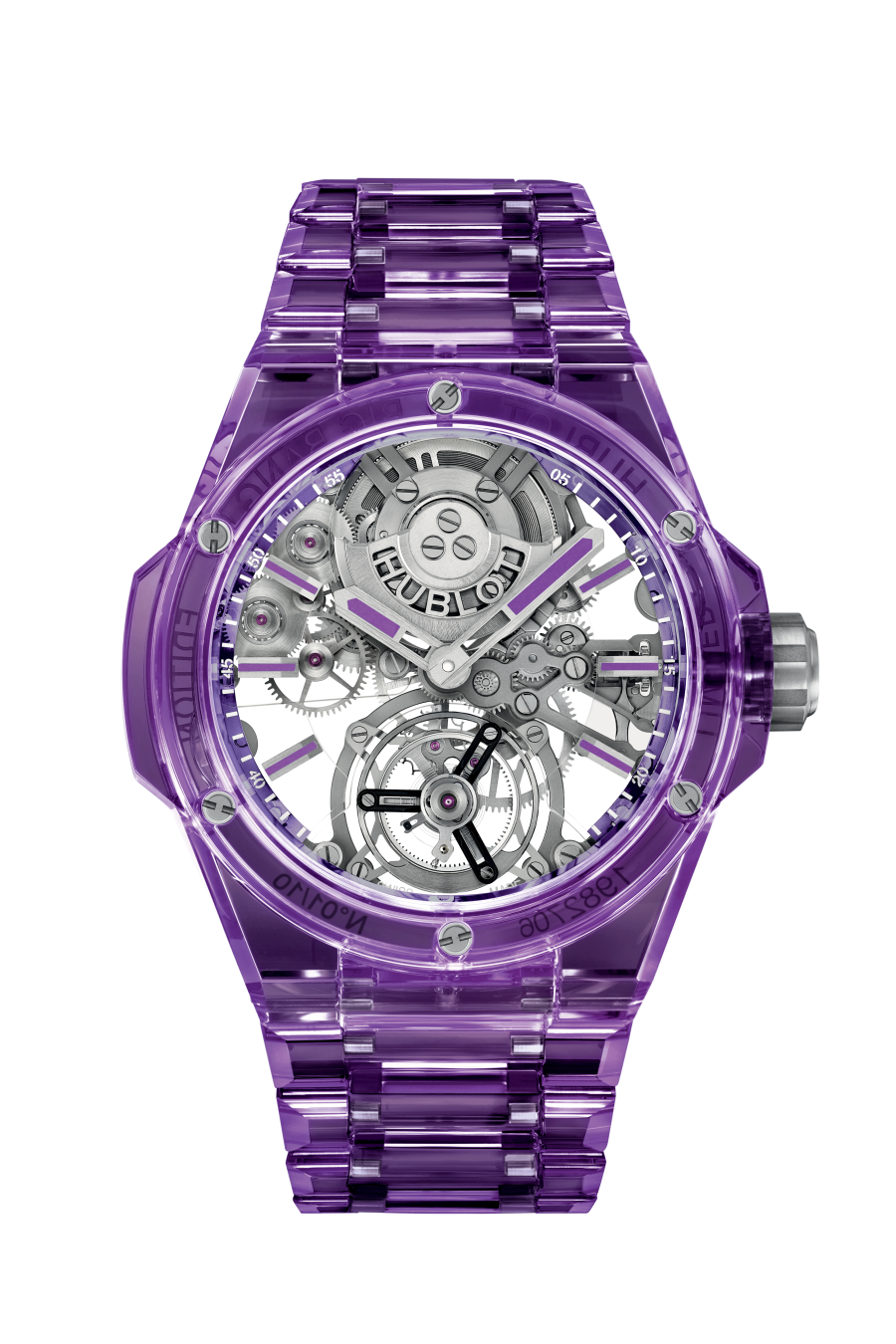 Big Bang Integrated Tourbillon Full Purple Sapphire