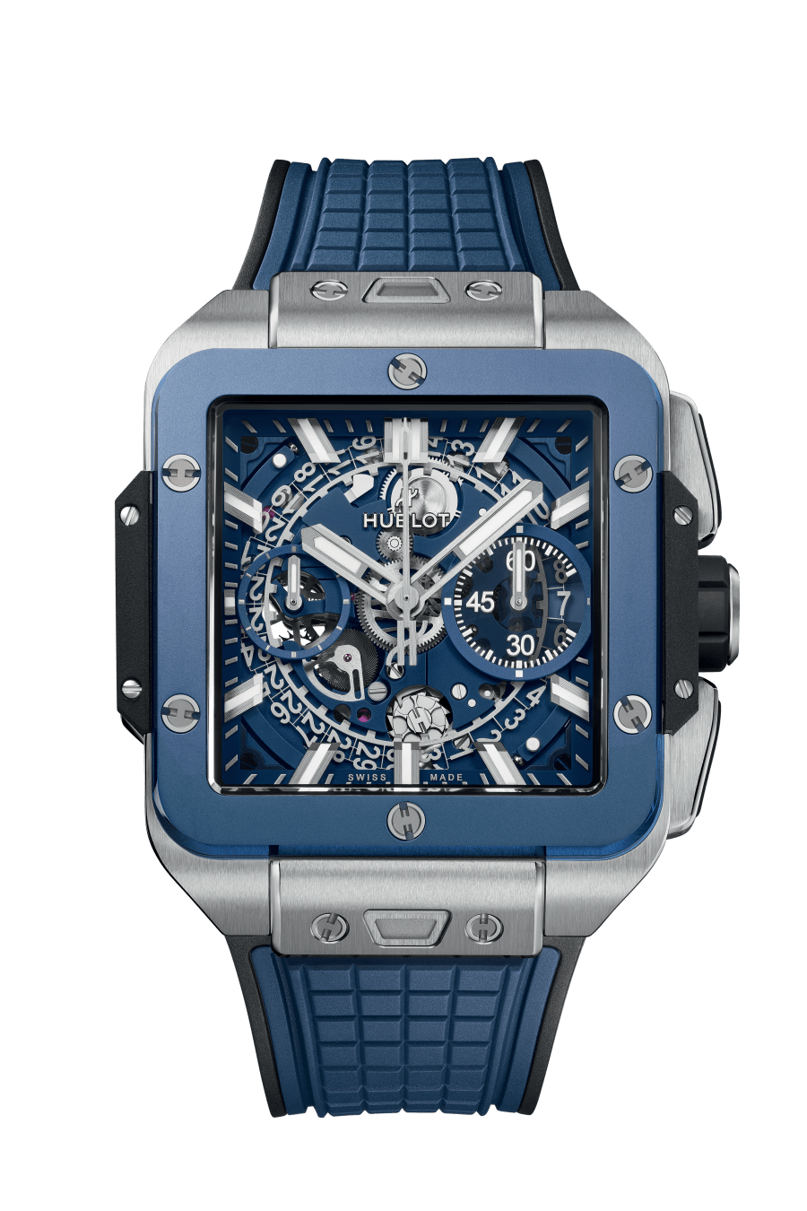 Square Bang Unico Titanium Blue Ceramic 42 mm