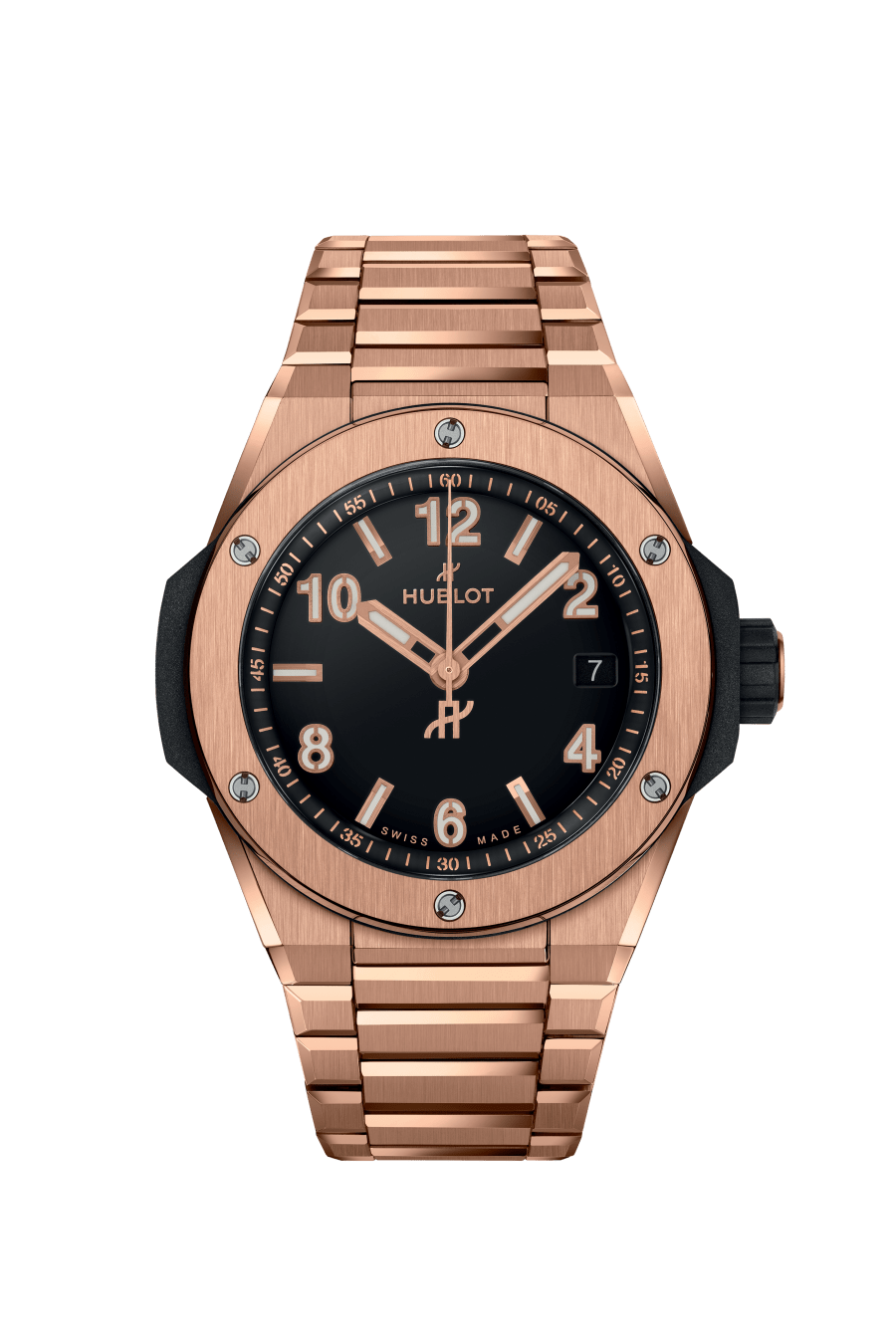 Big Bang Integrated Time Only King Gold 38 mm
