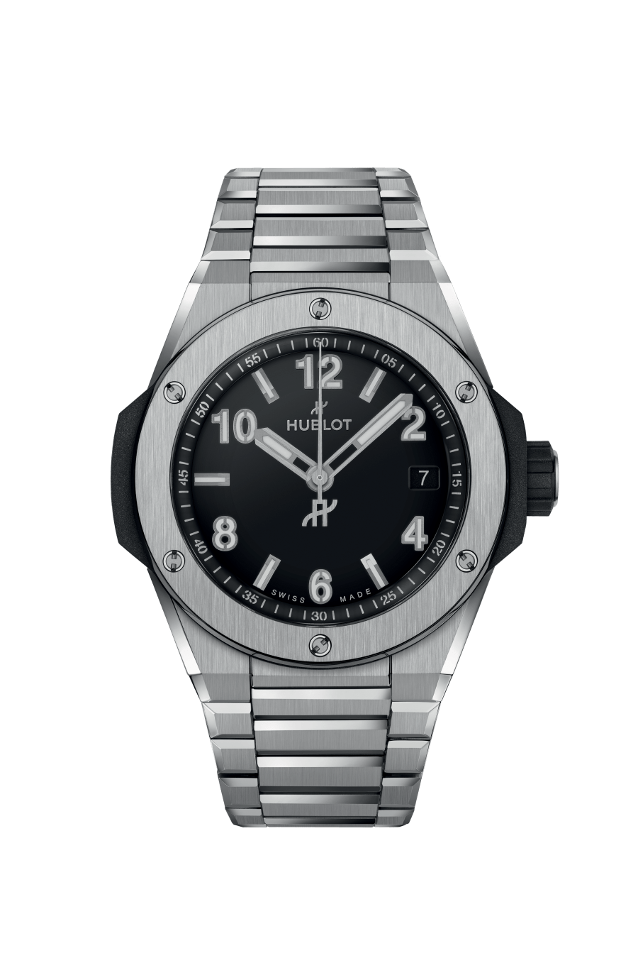Big Bang Integrated Time Only Titanium 38 mm
