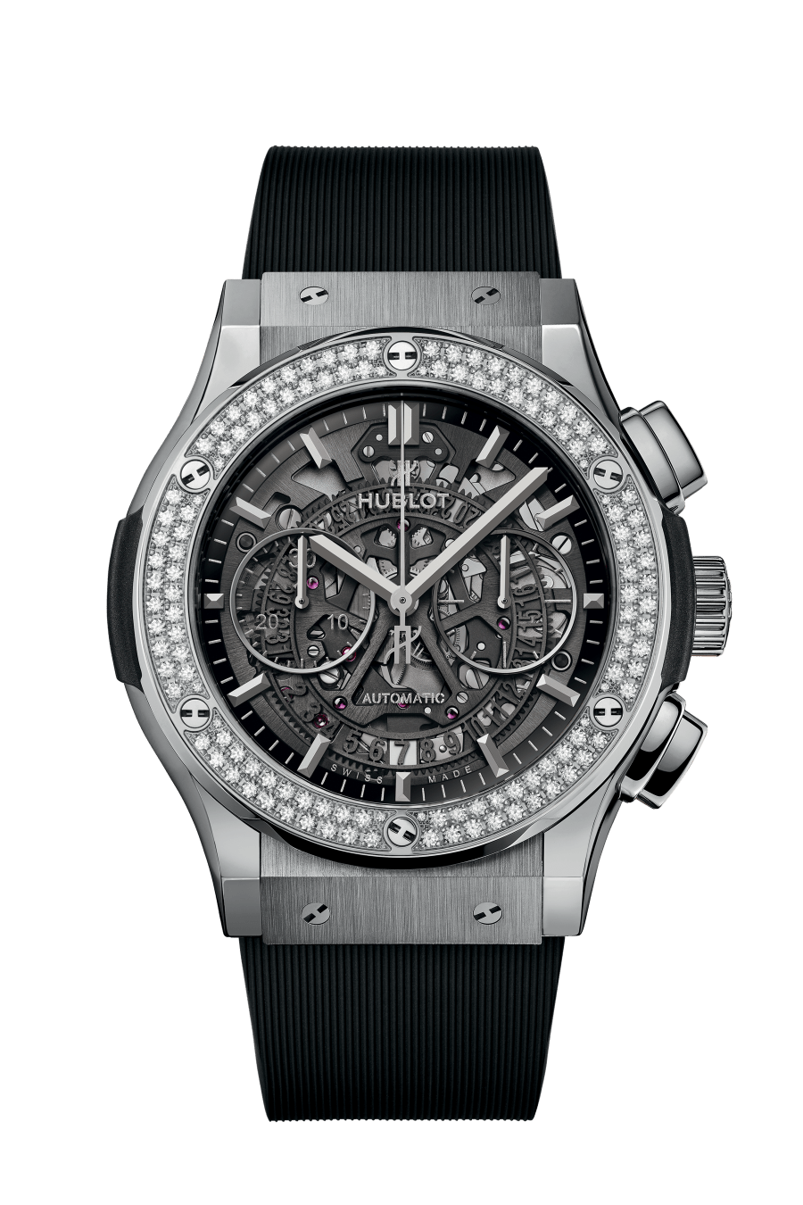 Classic Fusion Aerofusion Titanium Diamonds 45 mm, front view