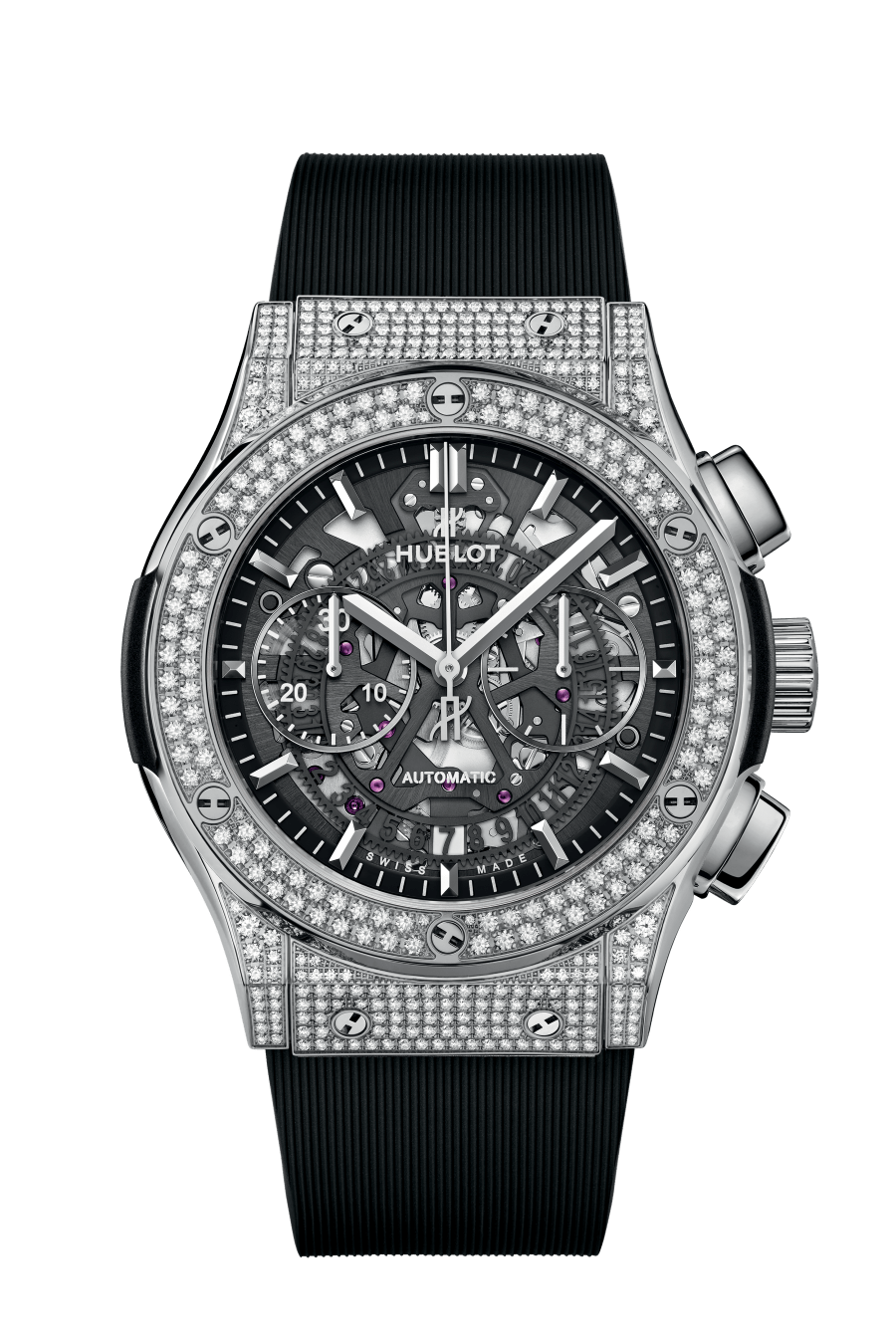 Classic Fusion Aerofusion Titanium Pavé, front view 