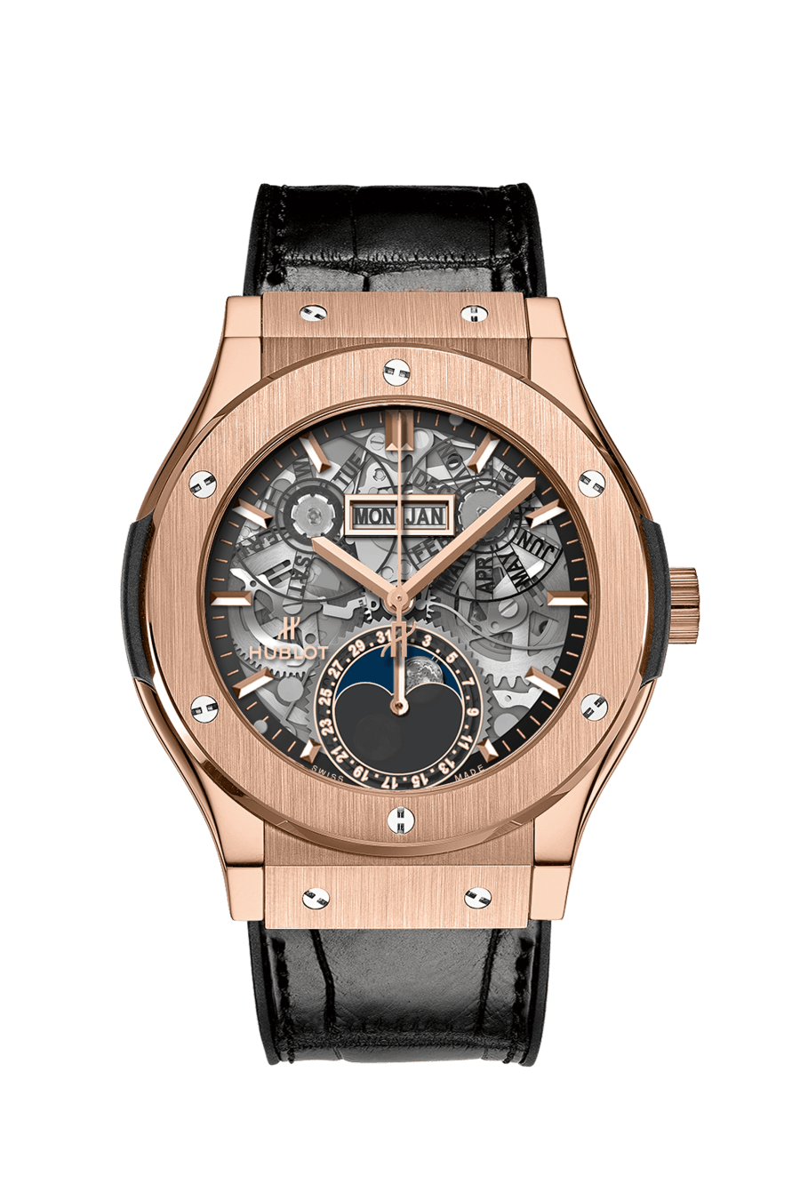Classic Fusion Aerofusion Moonphase King Gold 42 mm, front view 