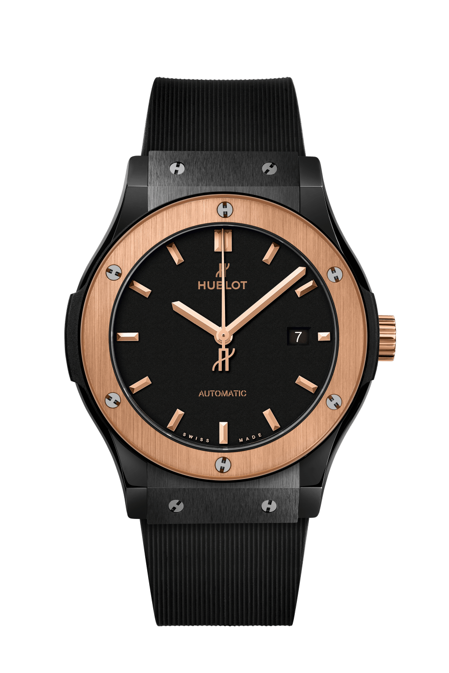 Classic Fusion Ceramic King Gold 42 mm, front view 