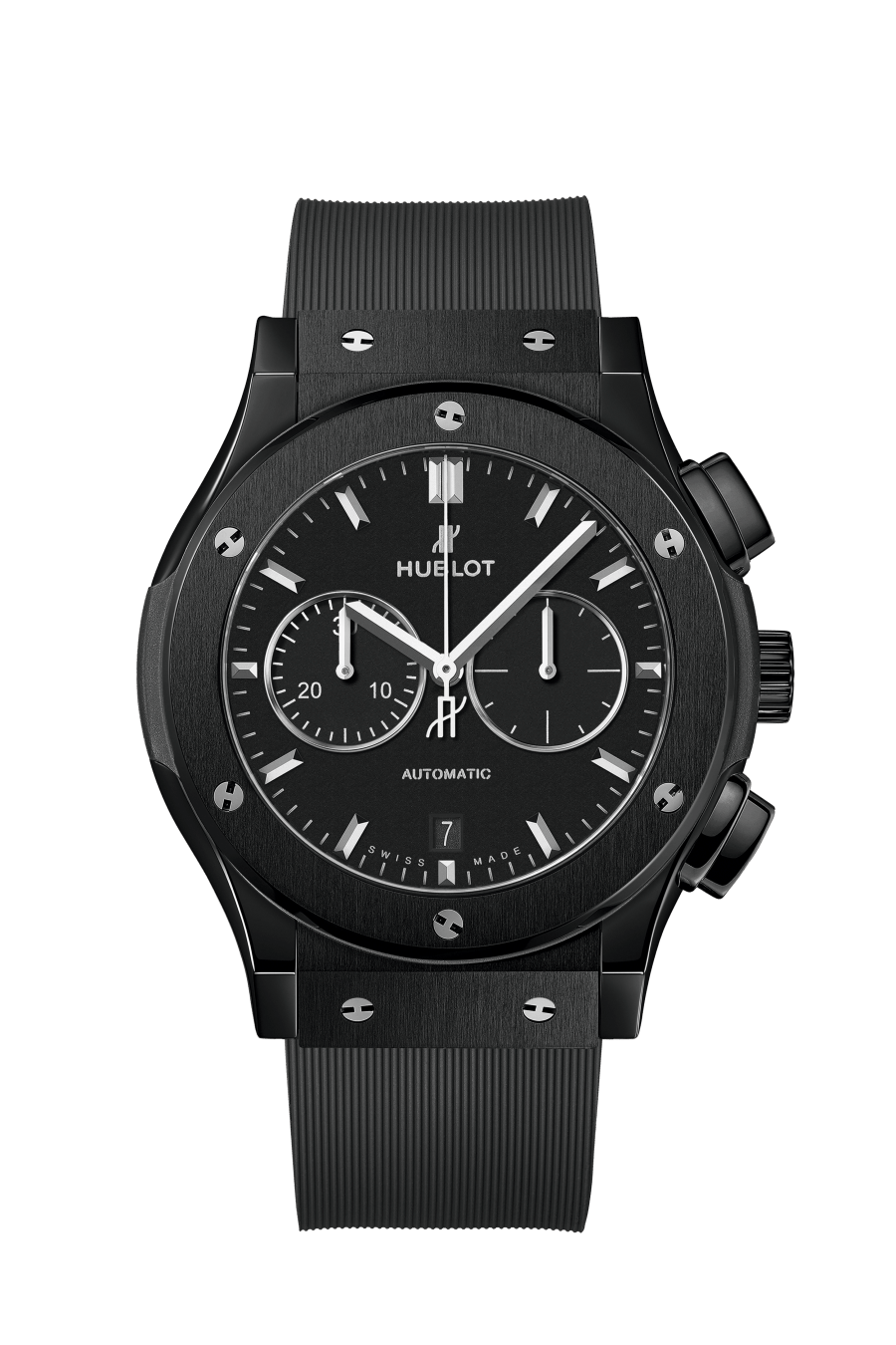 Classic Fusion Chronograph Black Magic 42 mm, front view 