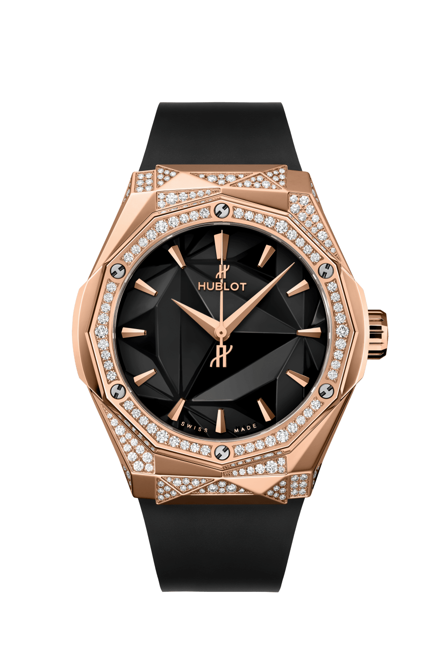 Hublot Classic Fusion Racing Grey King Gold Quarz 33 mm