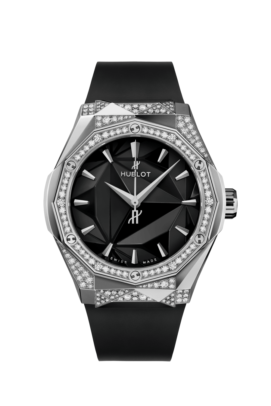 Classic Fusion Orlinski Titanium Alternative Pavé 40 mm, front view 