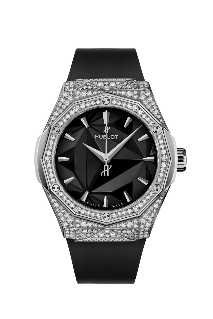 Classic Fusion Orlinski Titanium Pavé 40 mm, front view 