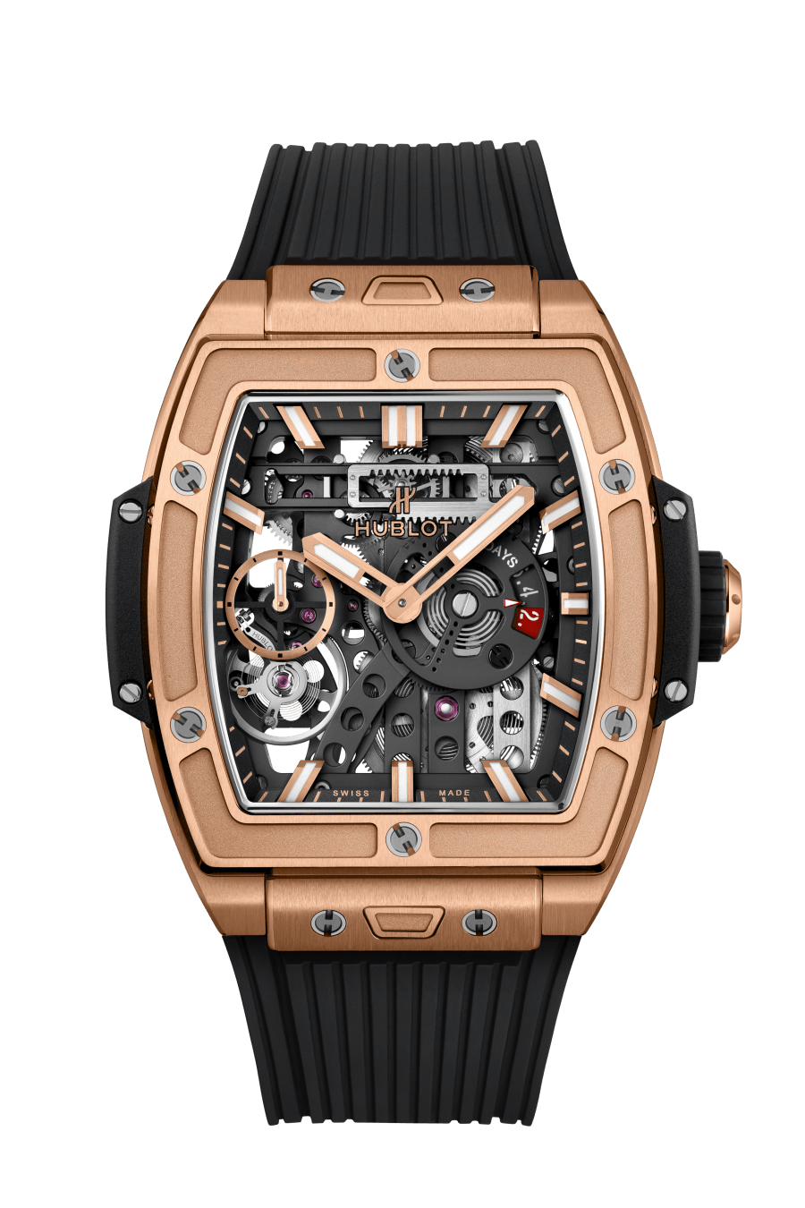 Spirit of Big Bang Meca-10 King Gold 45 mm, front view 